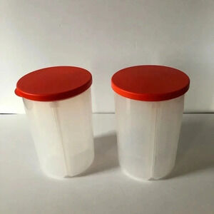 Divided Tupperware Pair  NWOT